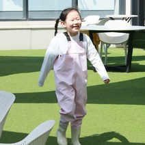 맥스메가다인 어린이장화 가슴장화 키즈 아동 웨이더 갯벌 체험 해루질 장화, 200, 블루