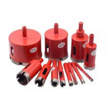 대리석 오프너 다이아몬드 코어 비트 구멍 톱 드릴 비트 대리석 화강암 벽돌 타일 세라믹 콘크리트 드릴링용 1 개 28mm 30mm 32mm 35mm 38mm