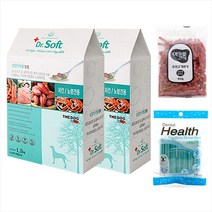 더독 닥터소프트 사료 1+1 1.2kg 3kg 노령견 소프트사료 + 간식 기획세트, (1+1)치킨 노령견 1.2kg + 아침애
