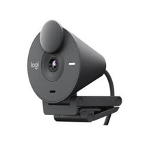 로지텍코리아 BRIO 300 FULL HD 화상 웹캠 컴퓨터 카메라 (그래파이트), 그래파이트