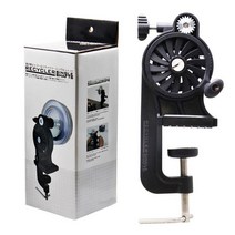 핸디 공구 농사 정원 Portable Fishing Line Winder Reel Spooler Spooling Winding System Tackle Tools S, 01 Black
