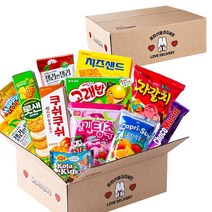 종합과자세트 어린이 초등학생 선물 음료 간식 박스