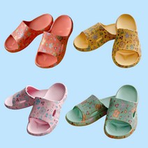 꽃무늬슬리퍼 아치실내화 층간소음방지신발 푹신한 임산부 산후조리원실내화