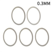 자전거 스페이서 스페이스 MUQZI 헤드셋 조정 와셔 03mm 1mm 2mm 3mm 프레임 포크 클리어런스 약간의 조정 링 개스킷, 5개