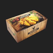 치킨박스 HC 소 175x105x55mm 200개 마닐라지, 단품, 단품