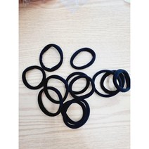기본 블랙 머리끈 1개
