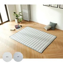 냉감사 쿨매트 토퍼 (SS) 여름용 침대 거실 토퍼매트, 그레이