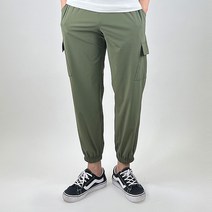코드베이직 남자 여름 바지 쿨링 스판 밴딩 아이스 카고팬츠 조거팬츠 빅사이즈 4컬러