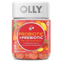 올리 프로바이오틱스 프리바이오틱스 유산균 젤리 Olly Prebiotic and Probiotic 30정, 1개, 1