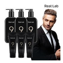 리얼랩 *나인 올인원 남성 스킨로션 패키지(펌프타입 300ml 3개+튜브타입 100ml 3개), 없음
