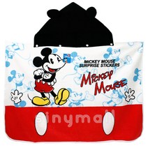 [∂LL7] 디즈니 미키마우스 후드 담요 780844 여행 캐릭터 예쁜 무릎 미니 학생 사무실_h§eEA