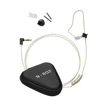 니어 360 플렉소 - 은밀한 경찰청 청취 전용 이어피스 3.5mm 커넥터 22인치 케이블 튜브리스 (RO-360F-22-3.5)