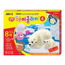 아이클레이 20000아이클레이 아모스아이클레이 30g x 8색 각종도구 칼라점토 아이클레이세트, 상세페이지 참조