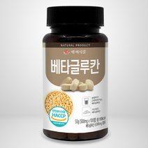 베타글루칸정 500mg x 100정 국산효모 HACCP 인증제품, 2개