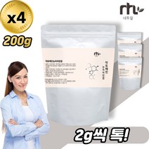 락토페린 신바이오틱스 유산균 200g / 비피더스 락토바실러스 모유유래 프락로바이오틱스 락토코커스 스트렙토코커스 가세리 프락토올리고당 추천 효능 균 중년 홈쇼핑 농축물, 4통
