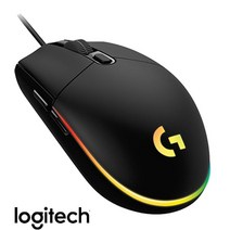 PGM*^몰로지텍 G102 2세대 Lightsync 블랙 정품벌크 유선마우스 그래픽 저소음 좌우대칭 저소음형 사무용 웹서핑 내구성우수 기능성 USB인터페이스^^췤pgm, a^^옵션없슴, a^^옵션없슴