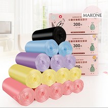 Makone 상표등록 뽑아쓰는 컬러 봉지롤 리필 랜덤발송 30p, 100개