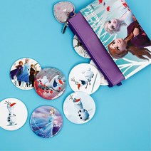 겨울왕국2 공주놀이 노을엘사 컴팩트거울 코디네이터 화장하는아이, 1개