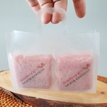 [방산소년단] 떡쇼핑백 수세미쇼핑백 50개, 중(15 x 3 x 12.5)