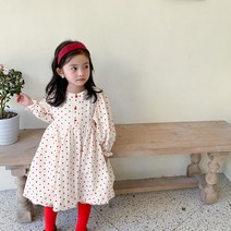 베이비맥스 베이비맥스 햅번 도트 퍼프 플레어 원피스 R5368 (P001852689)