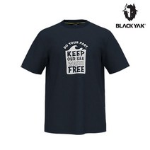 블랙야크 공용 BAC비치코밍B티셔츠 1BYTSM1927_NA