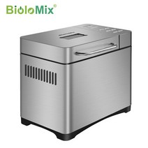 제빵기 BioloMix 스테인레스 스틸 자동 빵 제조기 3 가지 크기 토스터 반죽 분배 과일 너트 제빵 17 in 1, 220V_AU