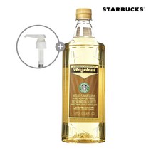 스타벅스 헤이즐넛 커피 시럽 1L 대용량, 1개