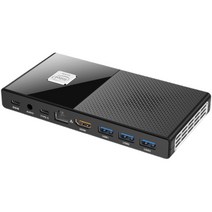 MOREFINE M6 미니PC 11세대 N6000 쿼드코어, 8G RAM+256G SSD+Wifi6