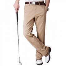 110509 가을과 겨울 골프 의류 남성용 긴 바지 GOLF 코튼 카키 슬림 스포츠 및 레저 반바지