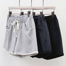 빅사이즈사랑해요 0020RL102 캐쥬얼 밴딩 반바지 GO