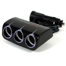 차량용 3구 USB 시거잭 소켓 G70 포터2 더뉴싼타페 화물트럭 스타리아 NX4 펠리세이드 YF소나타 봉고3 쏘렌토 선풍기 대형버스 K5DL3 올뉴K9 스포티지, 상세페이지참조