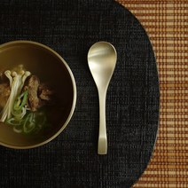 놋담 방짜유기 우동 스푼, 없음
