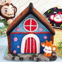 원숭이 집만들기 5인 세트 미술 놀이 교구 초등학생 돌봄교실 DIY 만들기 키트