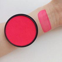 페이스페인팅물감 얼굴분장 할로윈 20g 바디 UV 컬러 워터 기반 메이크업 아이 라이너 네온 페인트 케이크 스플릿 크리스마스 스포츠 이벤트 가족 파티 용품, 4.20g UV Pink