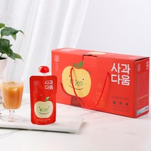 사과다움 순수 국내산 100% 명품 사과즙 120ml X 20포