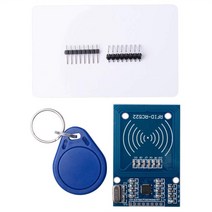 RFID 태그 카드 5개/몫 MFRC-522 RFID NFC 판독기 RF IC 카드 Arduino 모듈 + S50 열쇠 고리 용 유도 형 센, 한개옵션0