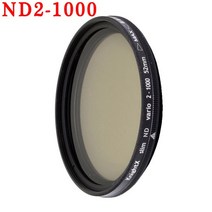 CPL 필터 KnightX-전화 카메라 매크로 렌즈 전문 스타 가변 ND 모든 스마트 폰 37mm 52mm 55mm 58mm 캐논 니콘, 08 ND2-1000_06 58mm