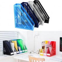 시스맥스 킹꽂이 서류꽂이 책꽂이 책진열대 데스크멀티박스 서류문서정리 책정리 문구용꽂이, 색상, 그린