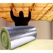 그라스울 단열재 슈퍼 충전재 보온재, 10cm (1.2m x 20m), 1개