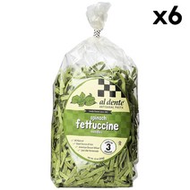 알덴테 시금치 페투치니 파스타면 341g x 6팩 Al Dente