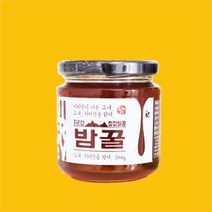 지리산피아골식품 피아골미선씨 지리산 천연 밤꿀 300g, 단품/단품