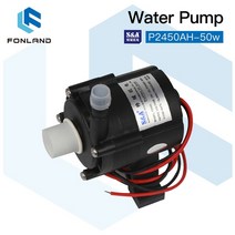 FONLAND S & A 산업용 냉각기 CW-3000 AG(DG) CW-5000 AH(DH) CW-5200 AI(DI) 용 워터 펌프 P2430 P2450 P24100, 2.24v - P2450, 2.24v - P2450