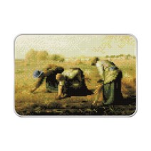 액자일체형 보석십자수 명화시리즈 (꼬메빔보 데코비즈), 이삭줍는여인들