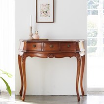 [리비니아] 원목 엔틱 콘솔 서랍장