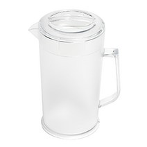 냉장고 카페 물통 업소용 워터포트 물피쳐, 투명, 2L