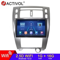 카오디오 차량블루투스오디오 4g + 64g android 10 2 din car radio for hyundai tucson 1 2004 카, 와이파이 1g 16g