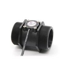 플로우메타 물 유량계 전자식 디지털 디스플레이 유량 측정 나일론 센서 터빈, S. YF-DN50 Only, S. YF-DN50 Only