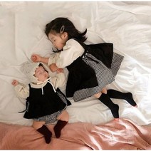 루라줌) 아기 유아 아동 남아 여아 블랙&화이트 원피스 바디슈트 돌 잔치 백일 돌복 하객룩 세트 슈트 남매룩 자매룩 촬영룩