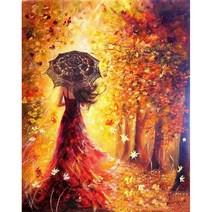 숫자로 Photo커스텀 CUSTOM 60x75cm 페인트 Handpainted 캔버스 회화 풍경 성인을위한 그림 홈 장식129783, 50x65cm diy frame, 99012