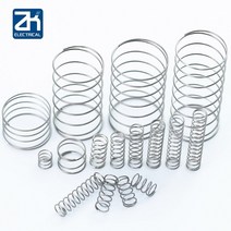 스테인레스 스틸 압축 스프링 304 su 와이어 직경 1.0mm y형 로터 리턴 10 개, [01] 1.0mm, [09] 13mm, [07] 30mm